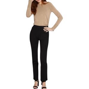 Betabrand 6 pocket Black Yoga Dress Pants Women’s Petite Medium